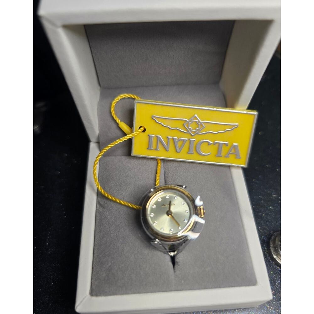 Invicta Mini Angel Lumalink Women's Ring Watch - (#42)